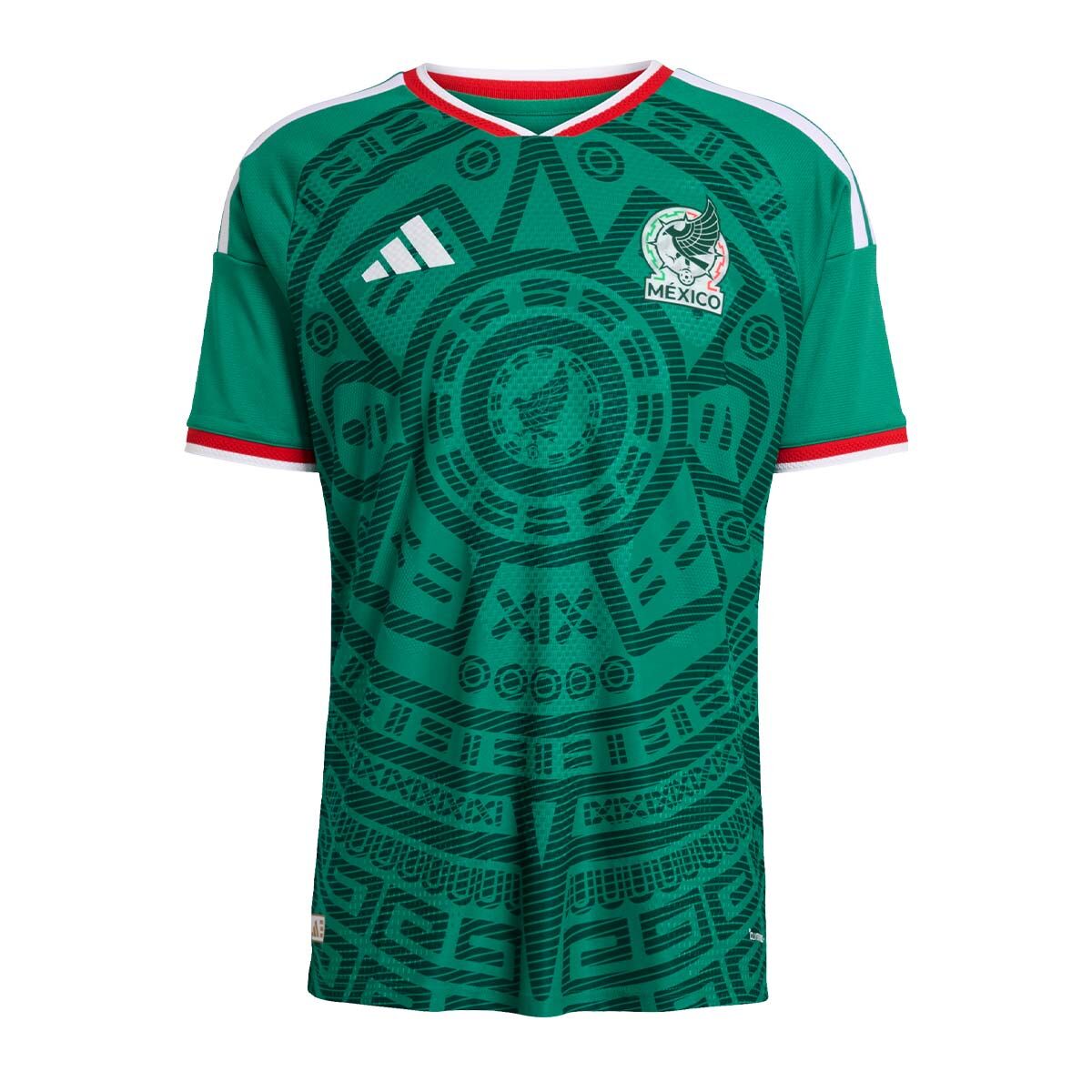 Jersey Verde Selección México 2026 — diseño azteca